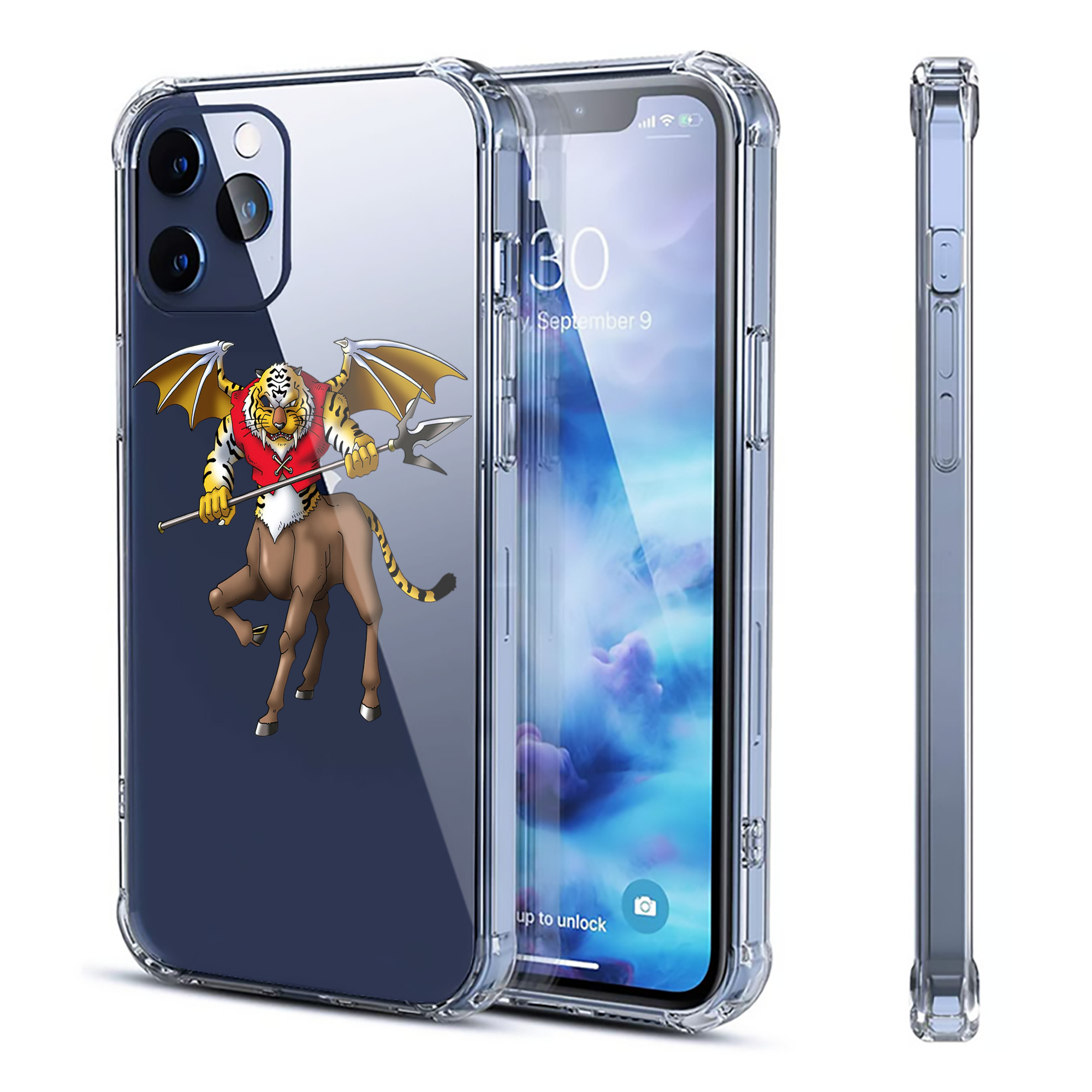 （画像用） ドラゴンクエスト Doragon Kuesuto Dragon Quest 【iPhone 12シリーズ対応】透明スマホケース（クリアソフトケース）